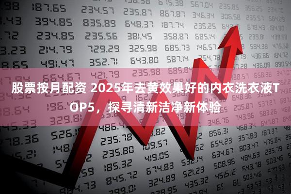 股票按月配资 2025年去黄效果好的内衣洗衣液TOP5，探寻清新洁净新体验